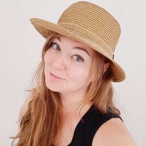 Kate Landry Straw Sun Hat